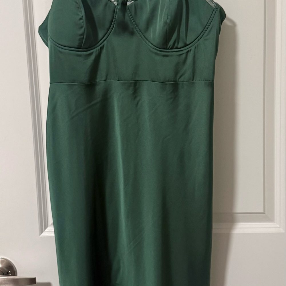 Wild Fable Strapless Green Dress